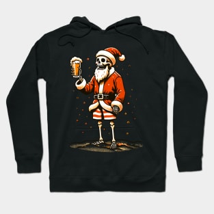 Skeleton Santa Hoodie